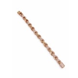 Di Modolo 18k Rose Gold Gents 10mm Falco Diamond 12.52cttw Bracelet
