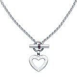 Tommy Hilfiger Stainless Steel Classic Heart Signature Necklace