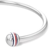 Tommy Hilfiger Stainless Steel Orb Memory Dress Bangle