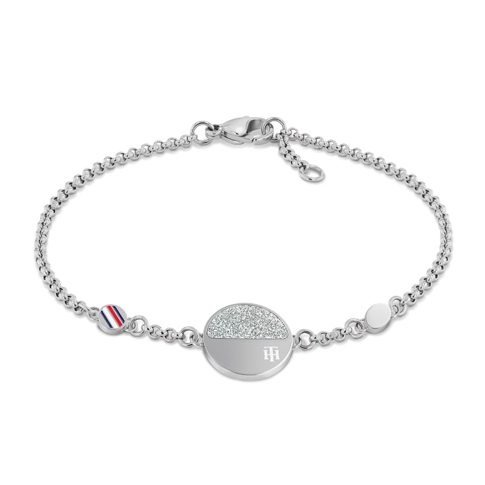 Tommy Hilfiger Stainless Steel Circle Motion Dressed Up Bracelet