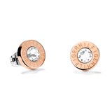 Tommy Hilfiger Rose Gold Coloured Fine Core Crystal Stud Earrings