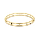 Tommy Hilfiger Yellow Gold Coloured Hardware Bangle