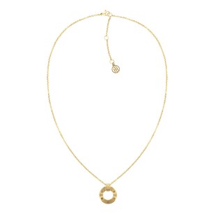 Tommy Hilfiger Yellow Gold Coloured Hardware Ring Pendant