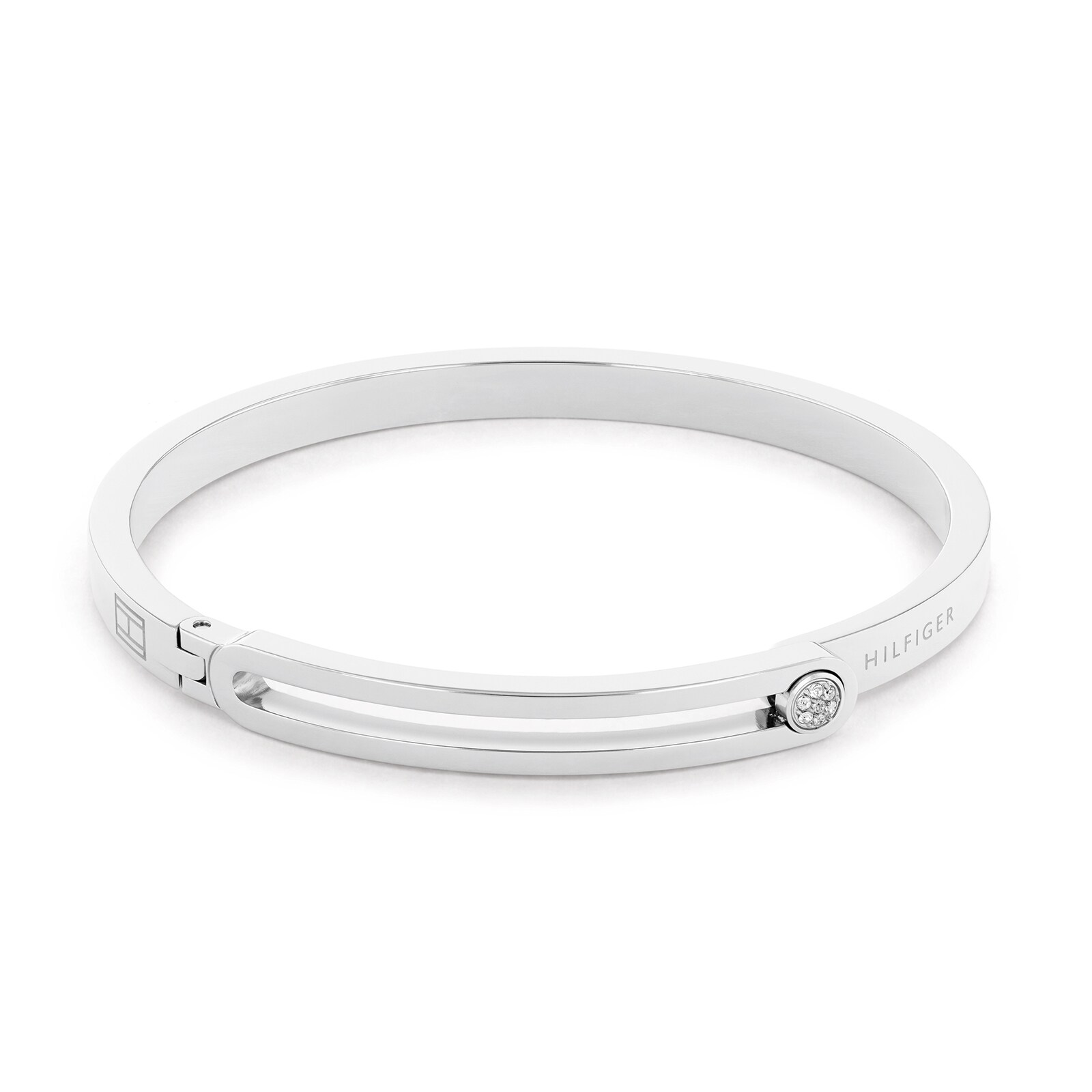 Tommy Hilfiger Stainless Steel Minimal Plain Bangle