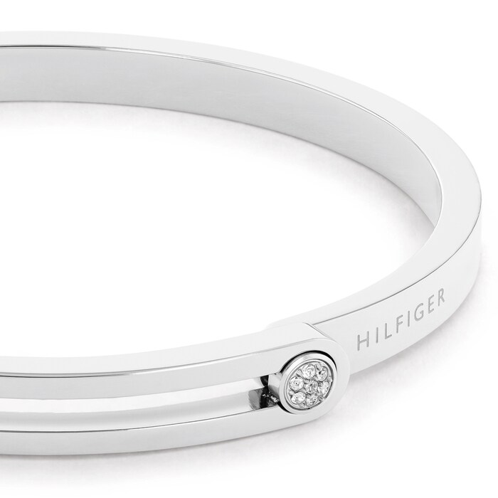 Tommy Hilfiger Stainless Steel Minimal Plain Bangle