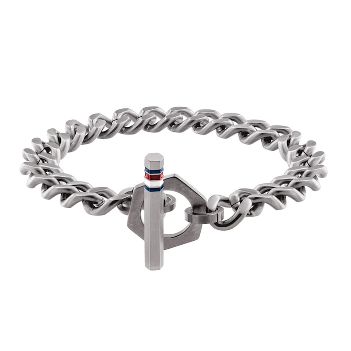 Tommy Hilfiger Stainless Steel Gents Toggle Chain Casual Bracelet