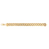Tommy Hilfiger Yellow Gold Coloured Gents Chain Bracelet