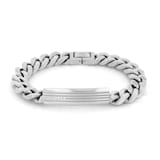 Tommy Hilfiger Stainless Steel Gents ID Chain Bracelet