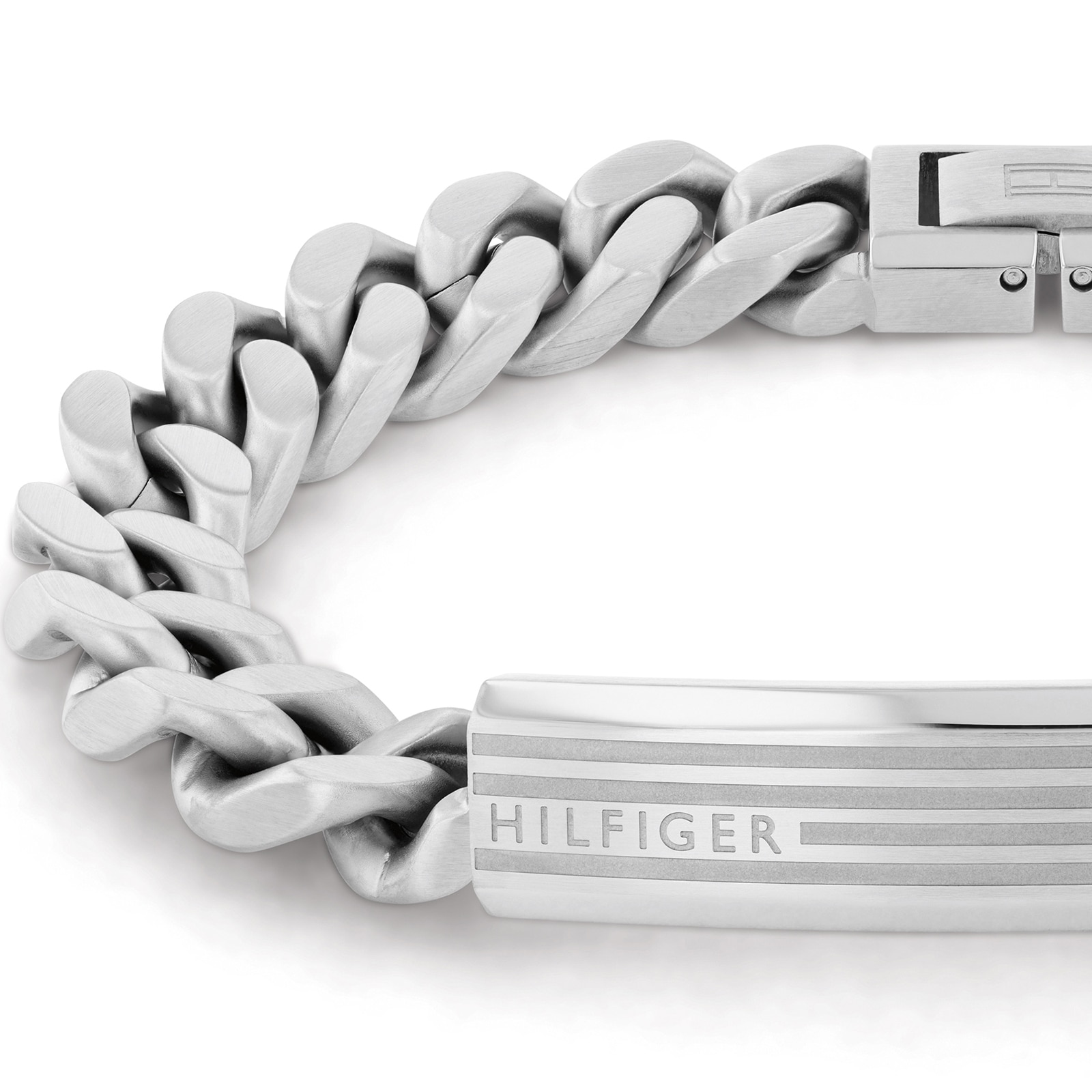 Tommy Hilfiger Stainless Steel Gents ID Chain Bracelet 2790345 | Goldsmiths