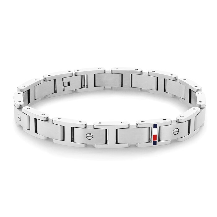 Tommy Hilfiger Stainless Steel Gents Screws Bracelet