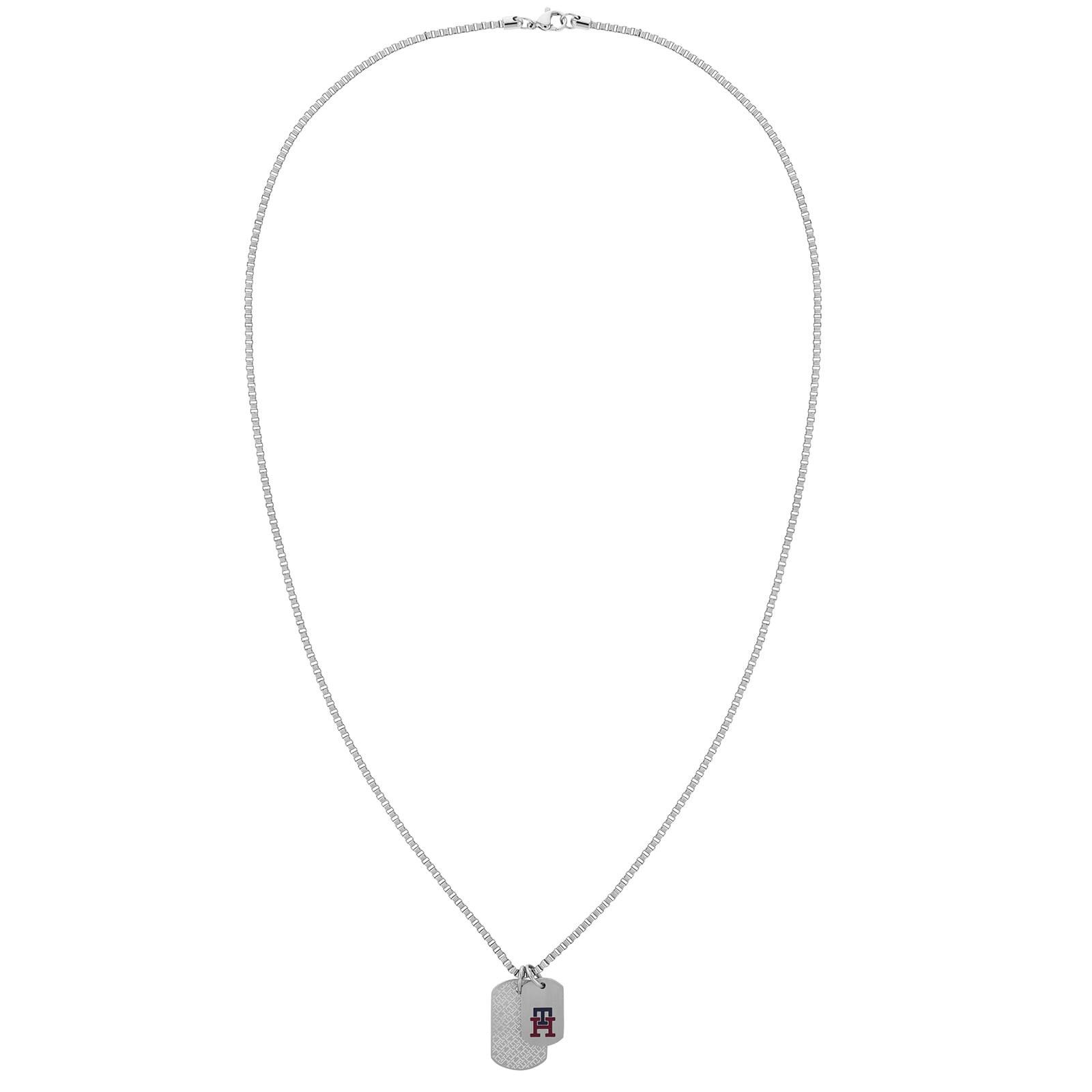 Tommy Hilfiger Stainless Steel Gents Th Monogram Dog Tag