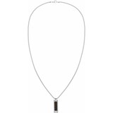 Tommy Hilfiger Mens Stainless Steel Dog Tag Pendant