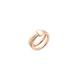 Pomellato Together 18ct Rose Gold 0.40ct Brown Diamond Ring