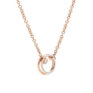 Pomellato Together 18ct Rose Gold 0.20ct Diamond Pendant