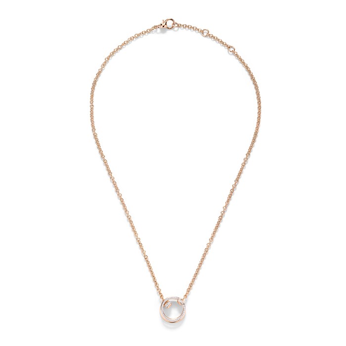 Pomellato Together 18ct Rose Gold 0.20ct Diamond Pendant