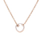 Pomellato Together 18ct Rose Gold 0.20ct Diamond Pendant