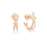 Pomellato Together 18ct Rose Gold Hoop Earrings