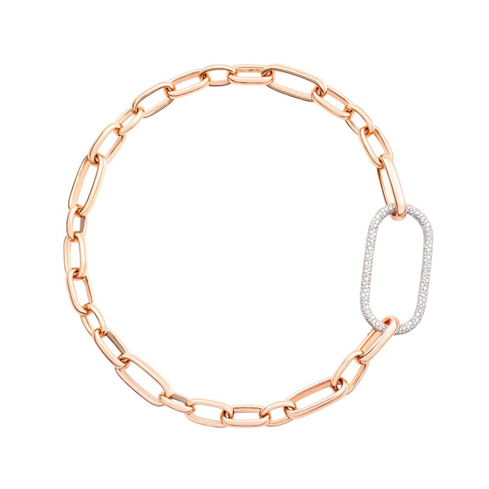 Pomellato 18K Rose Gold Iconica Diamond Necklace