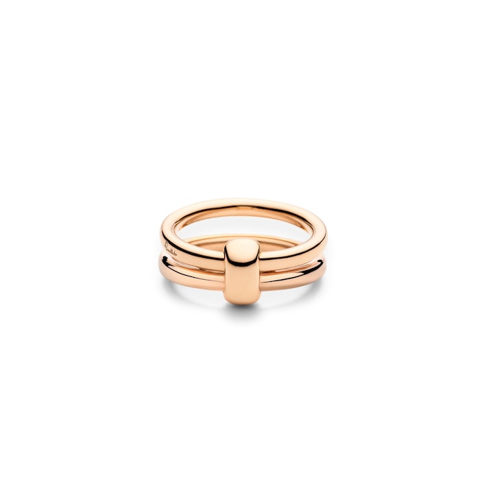 Pomellato 18K Rose Gold Pomellato Together Ring - Size 7.25