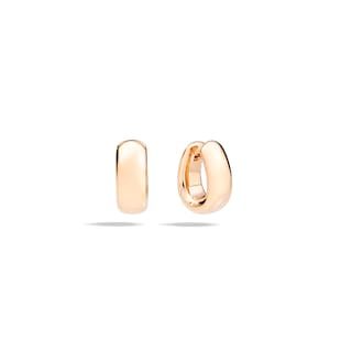 Pomellato Iconica 18ct Rose Gold Hoop Earrings