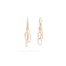 37190108 - Gold 18ct Rose Gold Drop Earrings