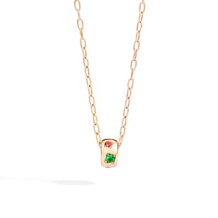 Pomellato Iconica 18ct Rose Gold Multi Stone Pendant