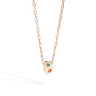Pomellato Iconica 18ct Rose Gold Multi Stone Pendant