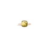 Pomellato Nudo 18ct Rose & White Gold Lemon Quartz Ring