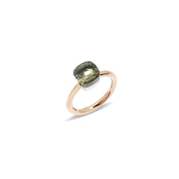 37190139 - Nudo Petit 18ct Rose & White Gold Prasiolite Ring