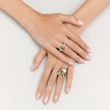 Pomellato Nudo Petit 18ct Rose & White Gold Prasiolite Ring