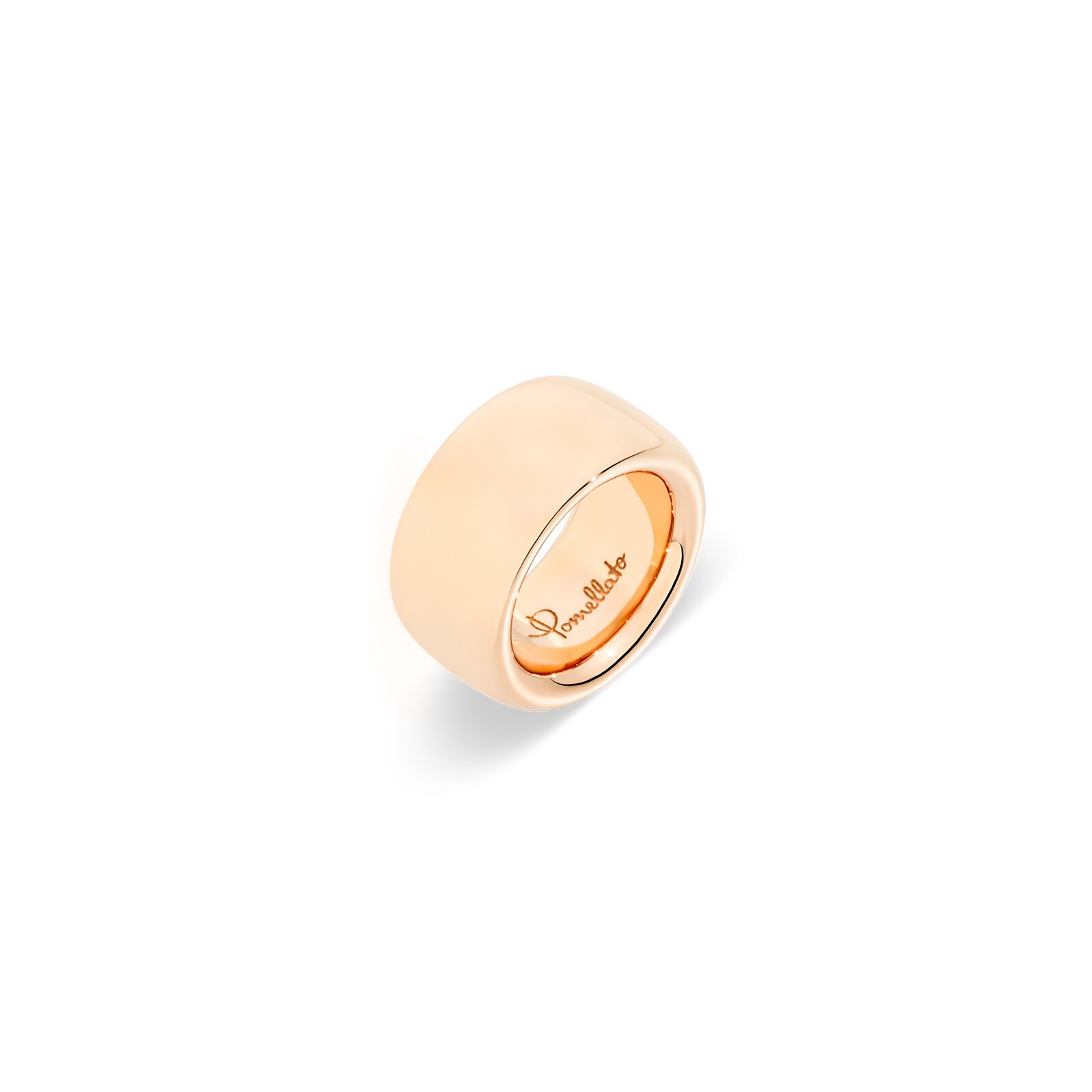 Iconica 18ct Rose Gold Ring - Ring Size Q