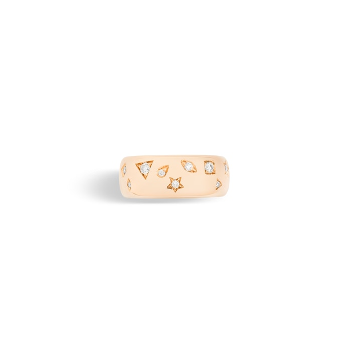 Pomellato Iconica 18ct Rose Gold 0.70ct Diamond Ring