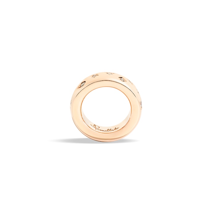 Pomellato Iconica 18ct Rose Gold 0.50ct Diamond Ring