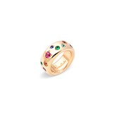 Pomellato Iconica 18ct Rose Gold Multi Stone Ring