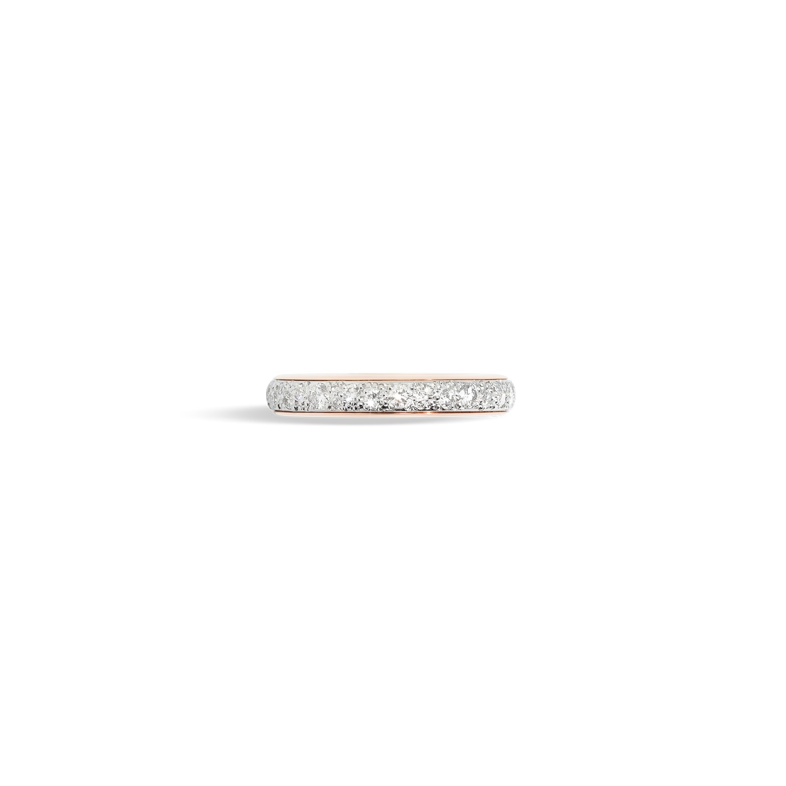 Pomellato Iconica 18ct Rose Gold 1.10ct Diamond Ring - Ring Size P Pomellato Iconica 18ct Rose Gold 1.10ct Diamond Ring - Ring Size P