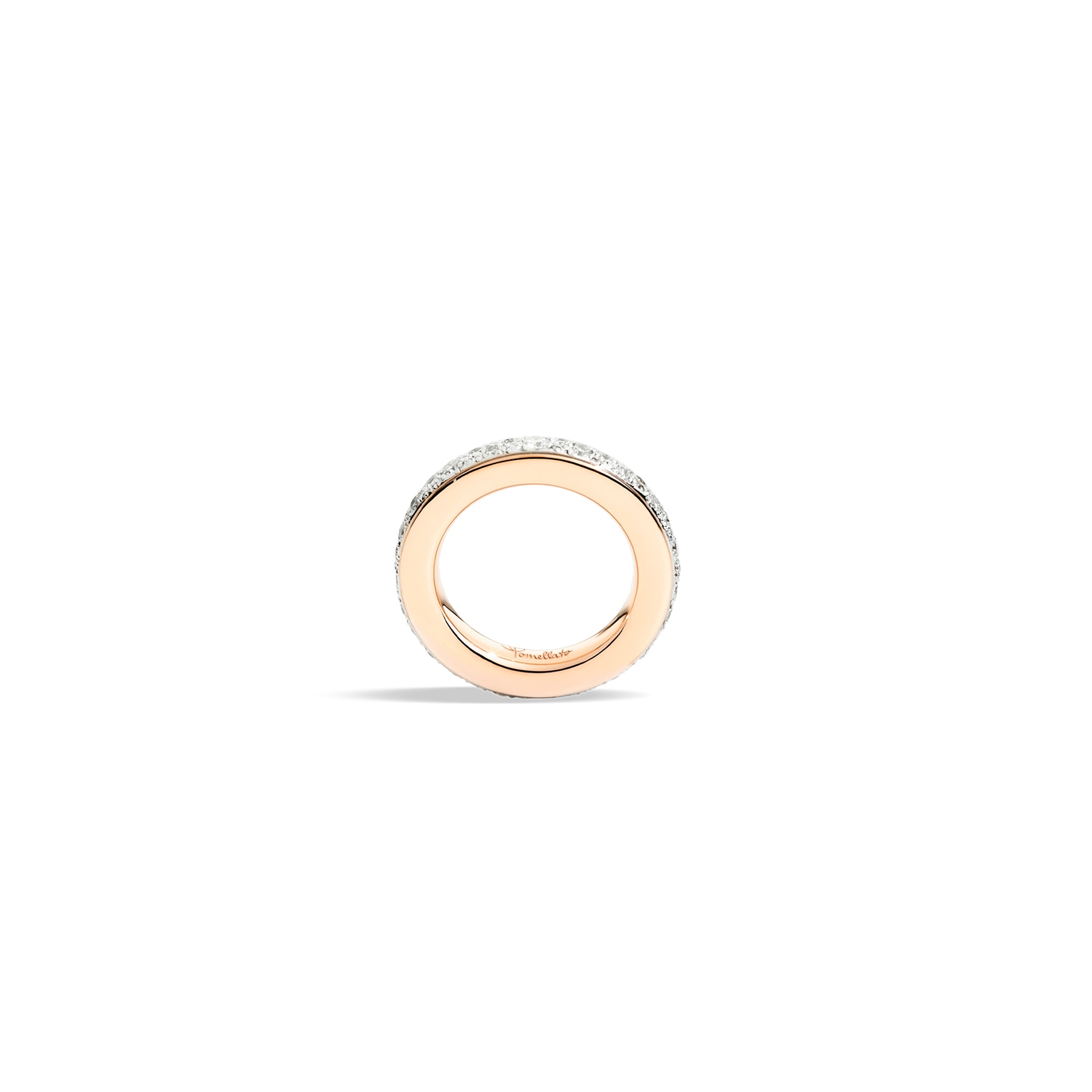 Pomellato Iconica 18ct Rose Gold 1.10ct Diamond Ring - Ring Size P Pomellato Iconica 18ct Rose Gold 1.10ct Diamond Ring - Ring Size P
