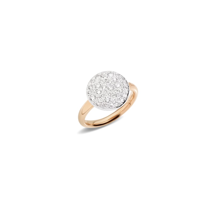 Pomellato Sabbia 18ct Rose Gold 0.68ct Diamond Ring
