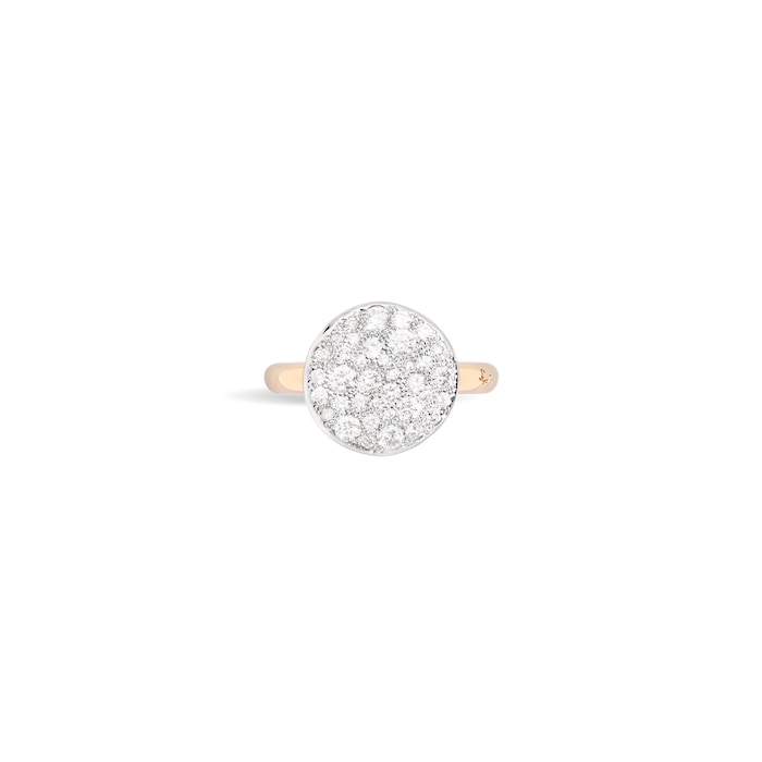 Pomellato Sabbia 18ct Rose Gold 0.68ct Diamond Ring