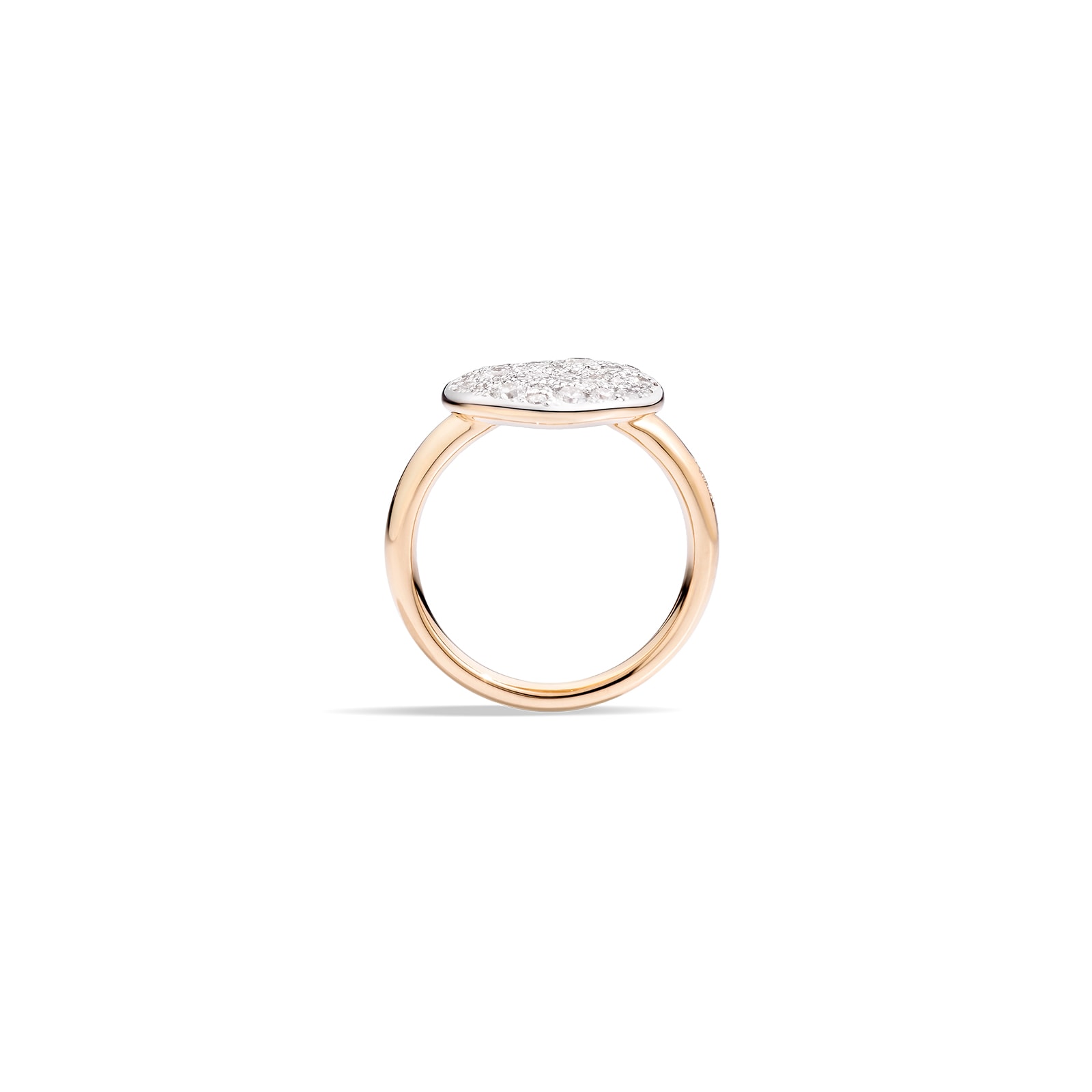 Pomellato Sabbia 18ct Rose Gold 0.68ct Diamond Ring - Ring Size N Pomellato Sabbia 18ct Rose Gold 0.68ct Diamond Ring - Ring Size N
