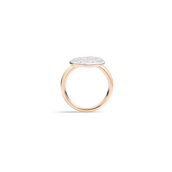 Pomellato Sabbia 18ct Rose Gold 0.68ct Diamond Ring
