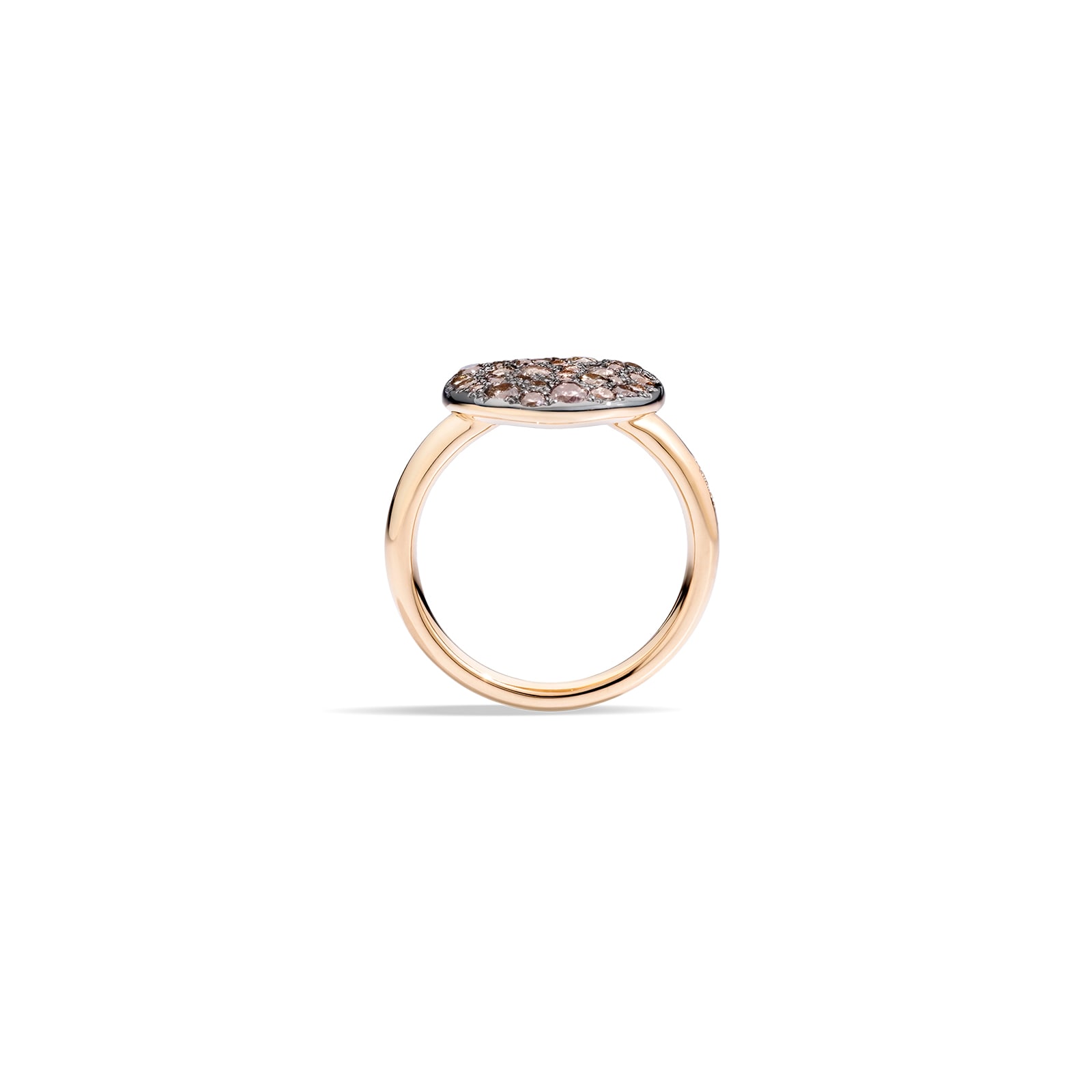 Pomellato Sabbia 18ct Rose Gold 0.68ct Brown Diamond Ring Pomellato Sabbia 18ct Rose Gold 0.68ct Brown Diamond Ring