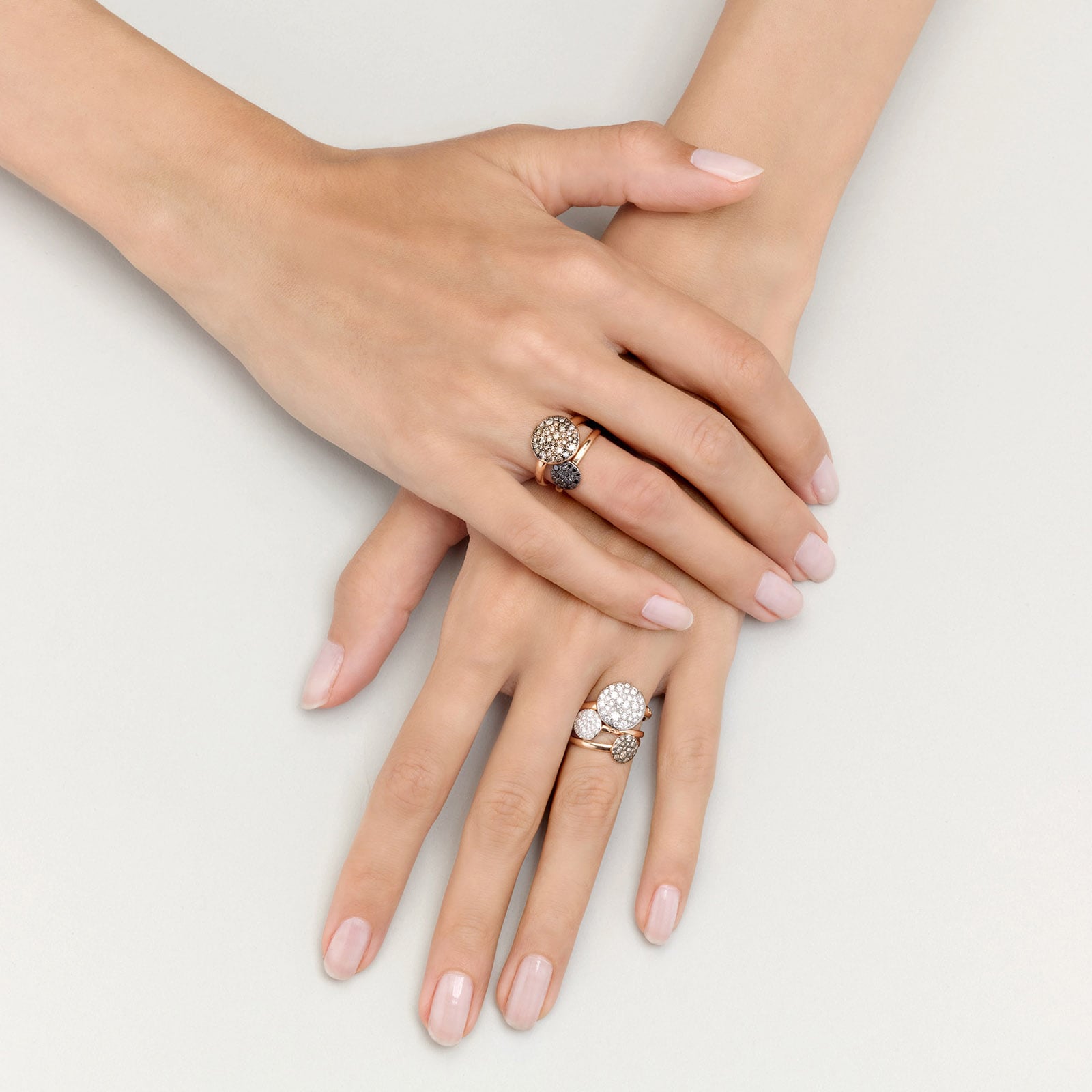Pomellato Sabbia 18ct Rose Gold 0.68ct Brown Diamond Ring Pomellato Sabbia 18ct Rose Gold 0.68ct Brown Diamond Ring