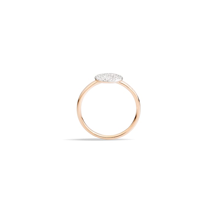 Pomellato Sabbia 18ct Rose Gold 0.20ct Diamond Ring