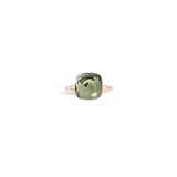 Pomellato Nudo Maxi 18ct Rose & White Gold Prasiolite Ring - Ring Size L
