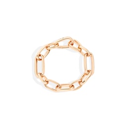 37190171 - Iconica 18ct Rose Gold Slim Bracelet