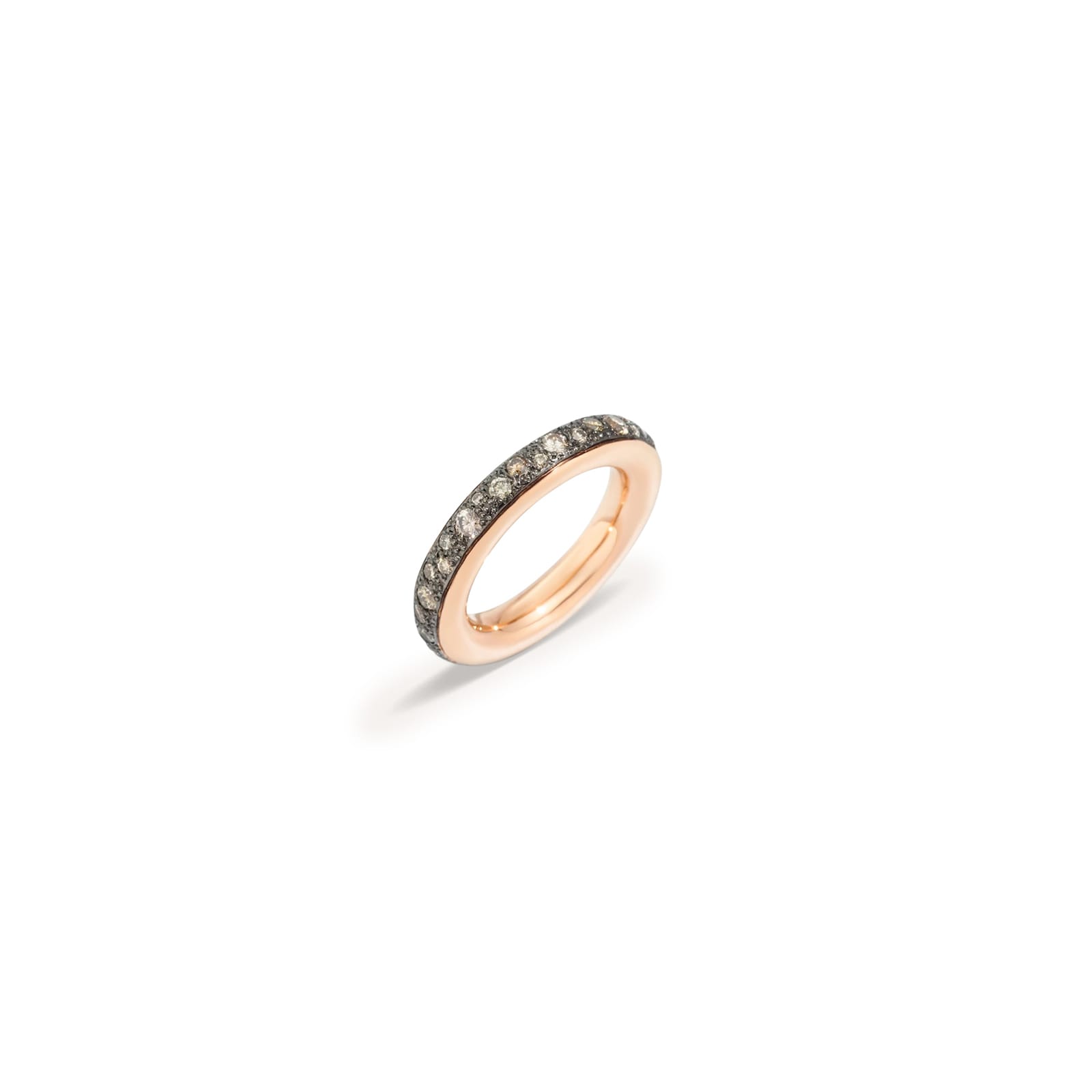 Pomellato 18K Rose Gold Iconica Diamond Ring