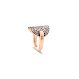 Pomellato 18K Rose Gold Sabbia Diamond Ring
