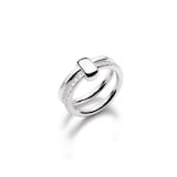 Pomellato 18K White Gold Pomellato Together Diamond Ring