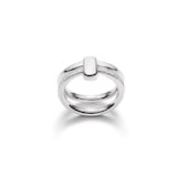 Pomellato 18K White Gold Pomellato Together Diamond Ring