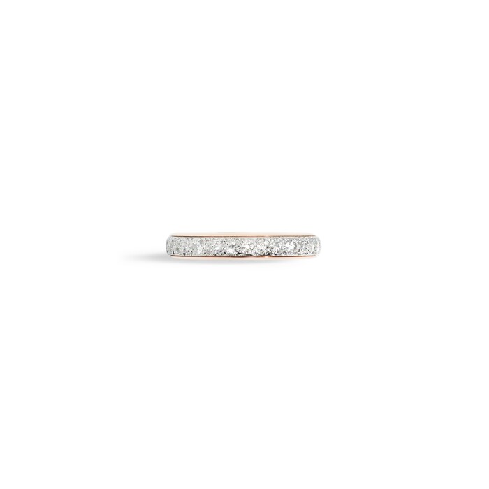 Pomellato 18K Rose Gold Iconica Diamond Ring